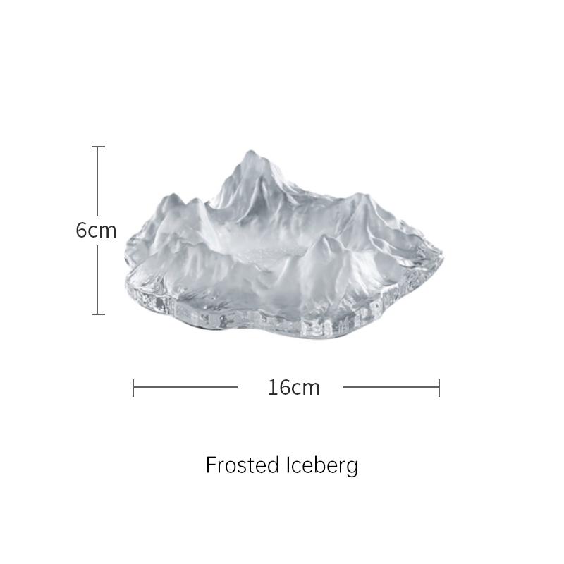 Crystal Glass Iceberg Ashtray-xinru shop