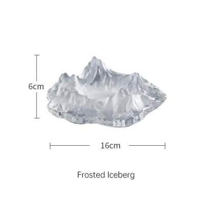 Crystal Glass Iceberg Ashtray-xinru shop