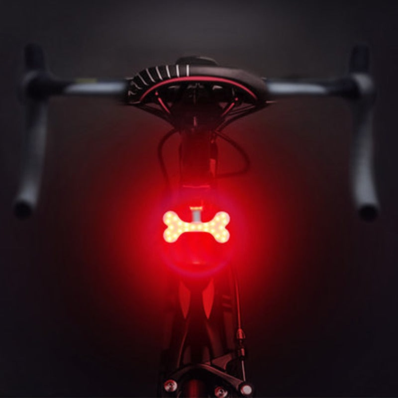 Rechargeable Waterproof Easy To Install LED Bike Light-xinru