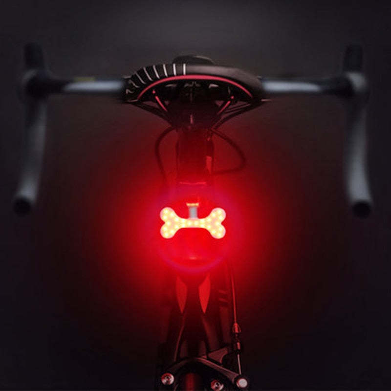 Rechargeable Waterproof Easy To Install LED Bike Light-xinru