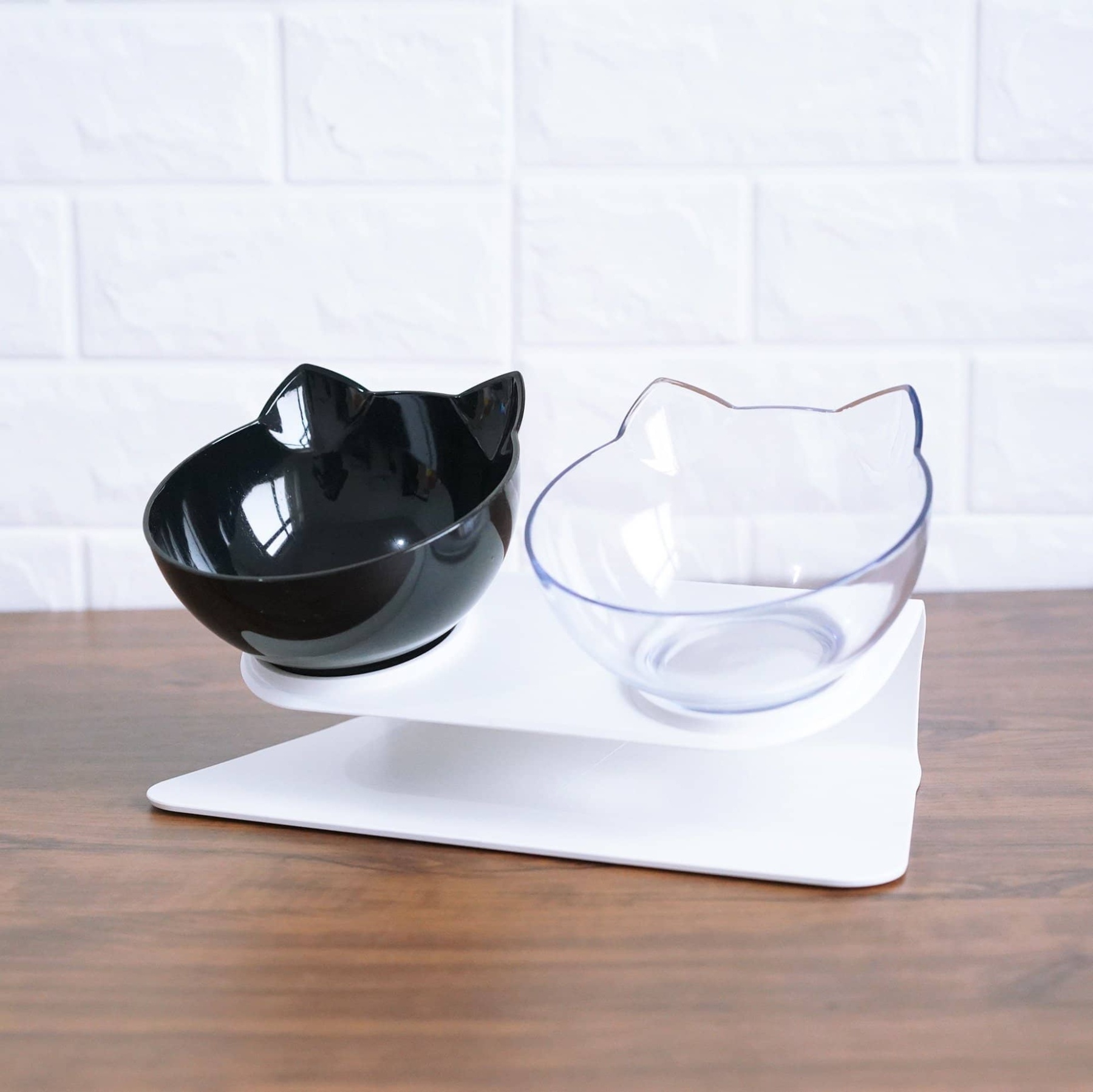 Anti-Vomiting Reduces Neck Pain Removable Heightened Tilting Cat Bowl-xinru