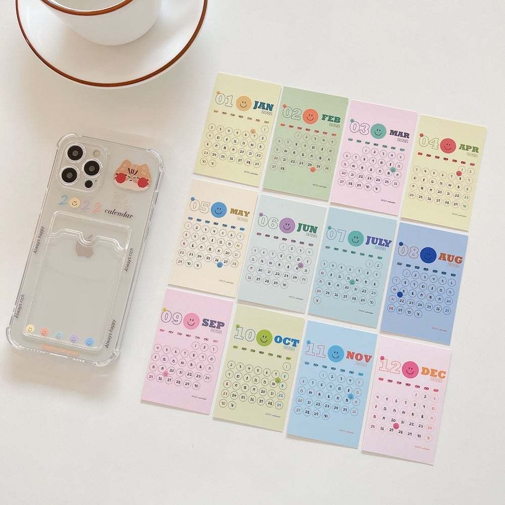 Calendar Card Holder Case-xinru