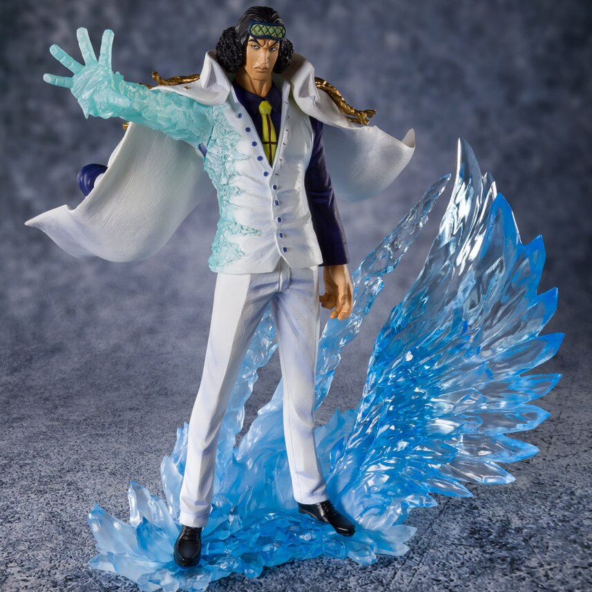 Anime One Piece Kuzan Aokiji  PVC Action Figure Collection Model Toy Doll Gifts-xinru