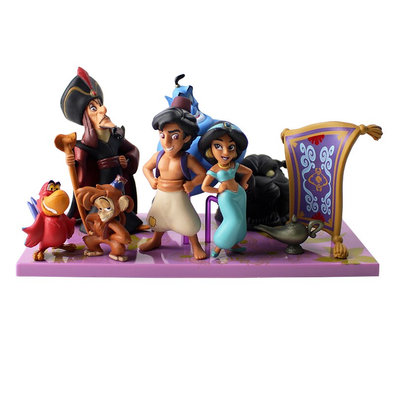 Walt Disney Movie Aladdin Collectible Figure Toy Bundle-xinru