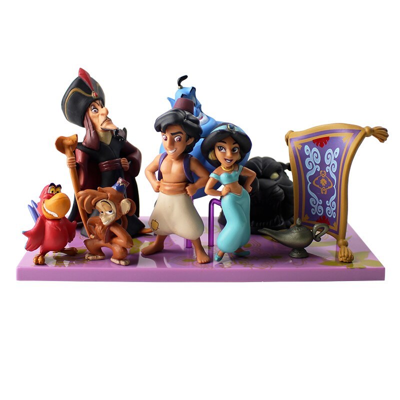 Walt Disney Movie Aladdin Collectible Figure Toy Bundle-xinru