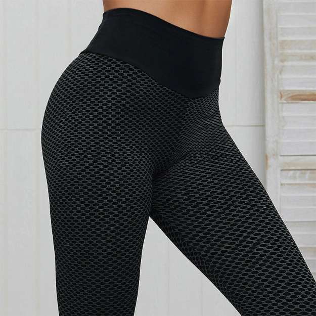Honeycomb Booty Lifting Leggings-xinru shop