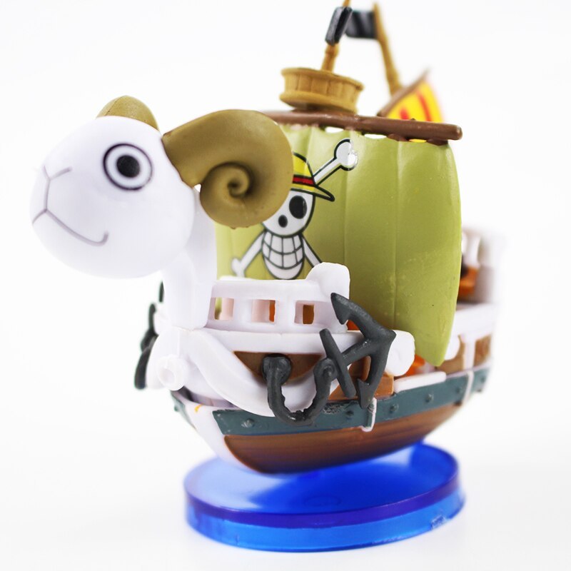 One Piece Mini Thousand Sunny Going Merry Pirate Boat Ship Mode-xinru