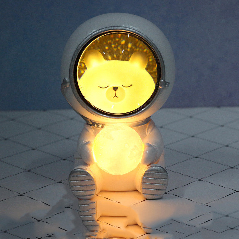 Pet Astronaut LED Moon Lamp Night Lights-xinru