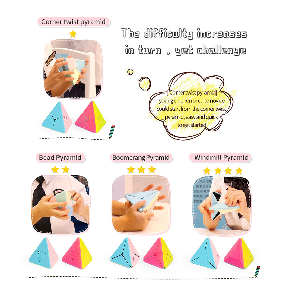 MoYu Macaron Pyraminx-xinru shop