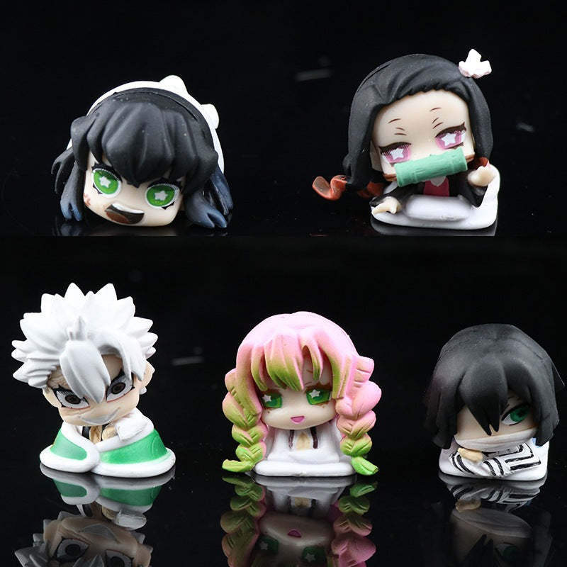 Kawaii Demon Slayer Action Figure PVC Model Toys-xinru
