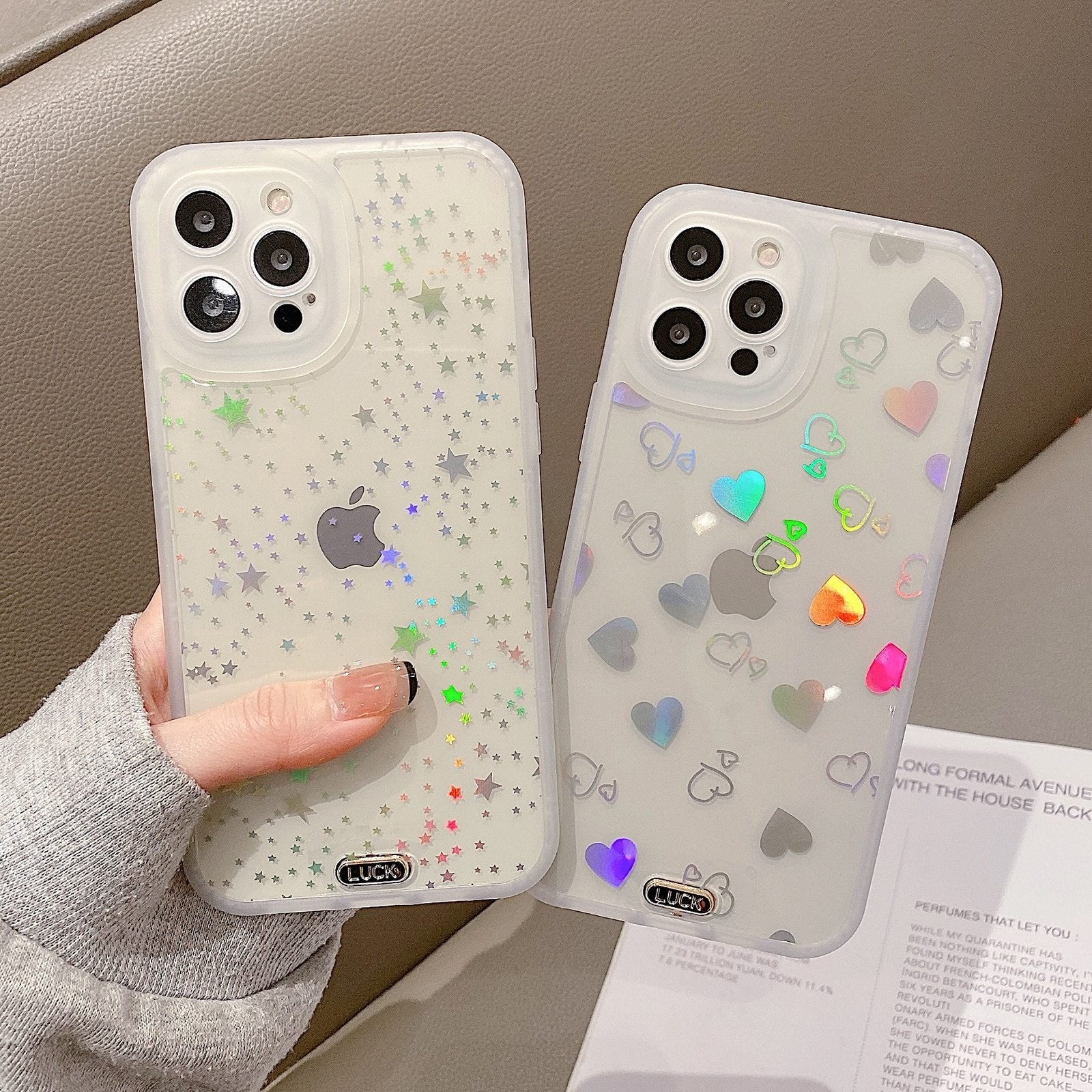 Glittery Love Star Case-xinru