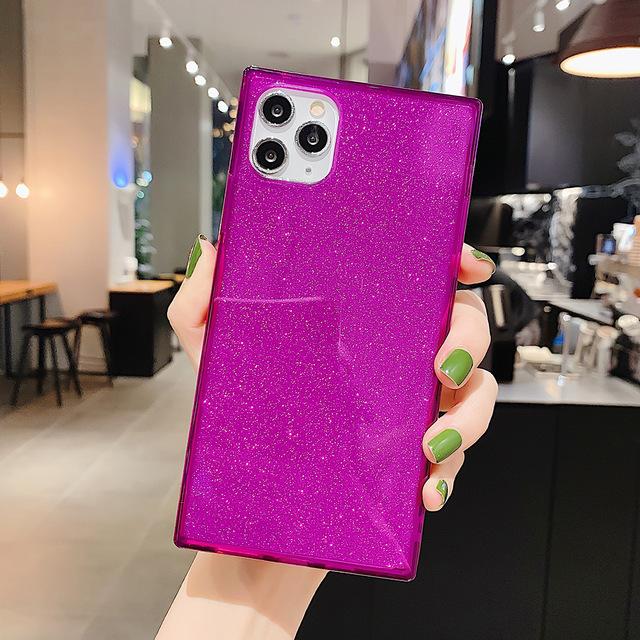 Glitter Square Case-xinru