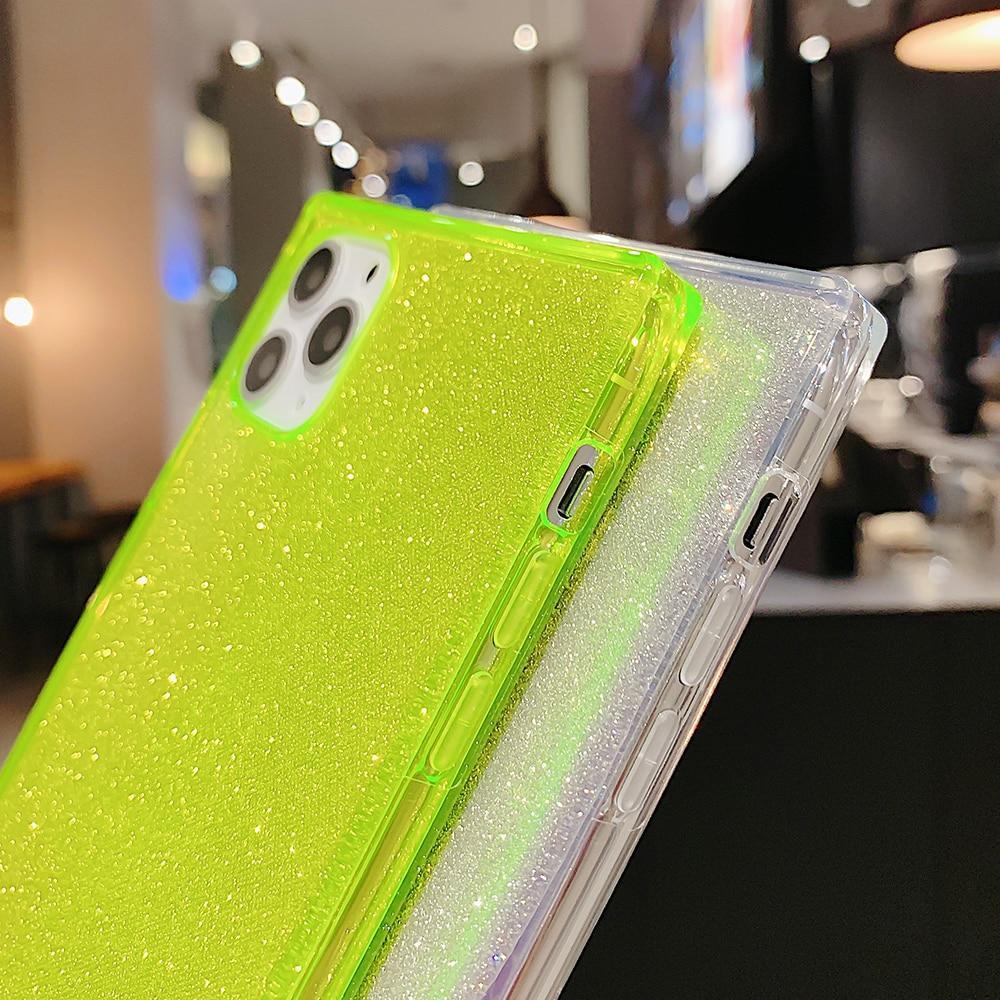 Glitter Square Case-xinru