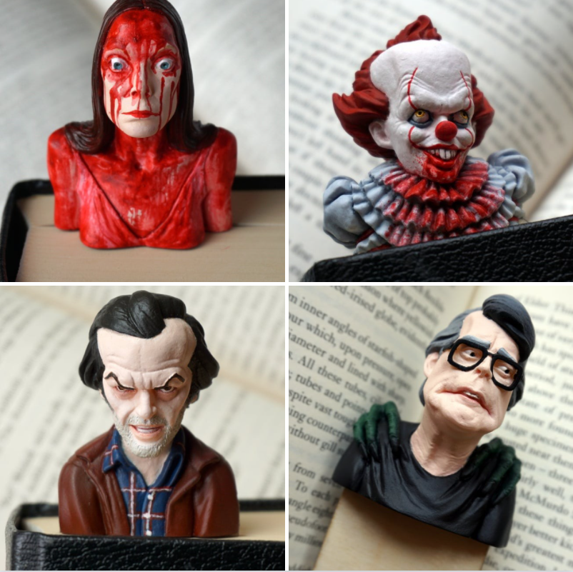 Horror Bookmarks The Best Gift For Fans Of Horror Novels-xinru