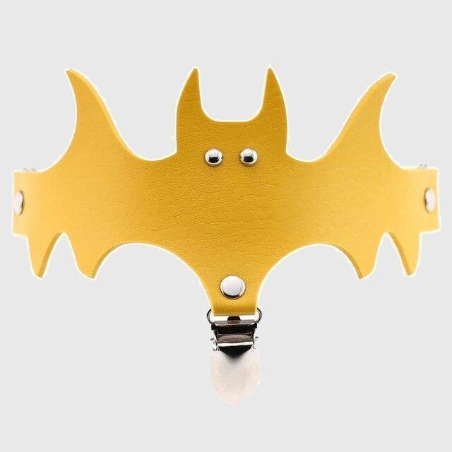 Lady Adjustable Halloween Bat Wing Thigh Leg Stockings Suspender Garter Belt-xinru