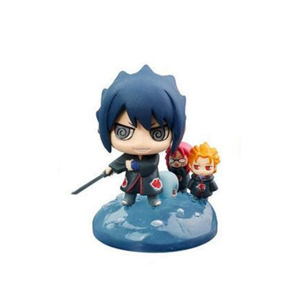 New Naruto Anime Figures Q Version Kawaii Shippuden Toys Doll-xinru