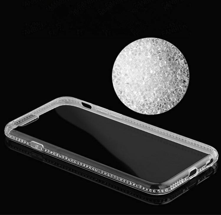 Diamond Bling Transparent Case-xinru