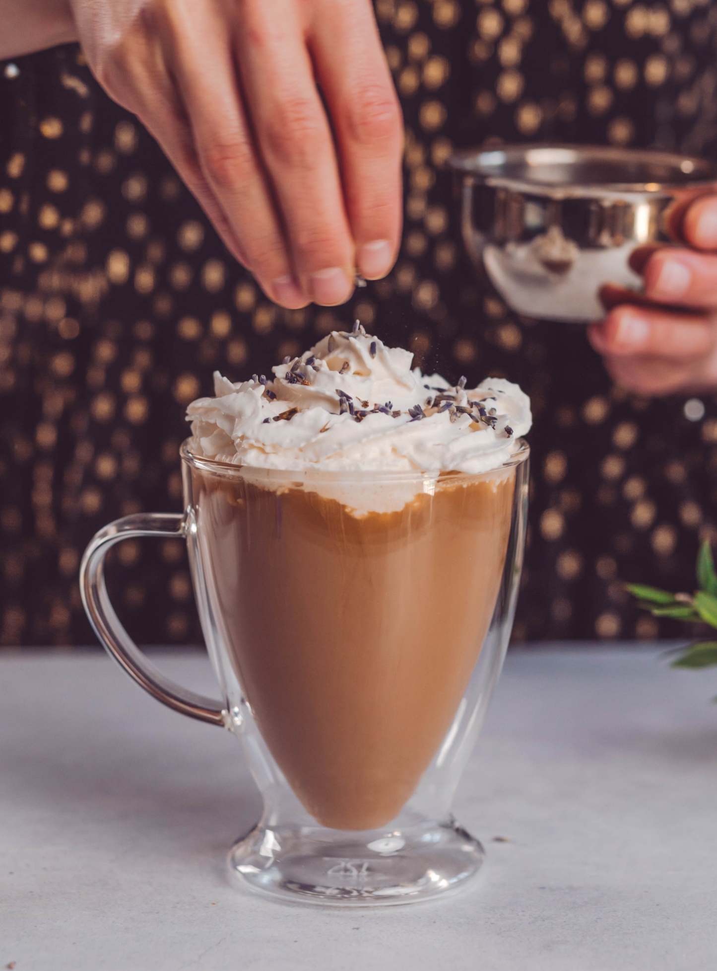 Transparent Double Layer Insulated Glass Coffee Cup-xinru