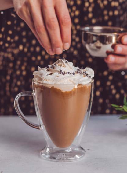 Transparent Double Layer Insulated Glass Coffee Cup-xinru