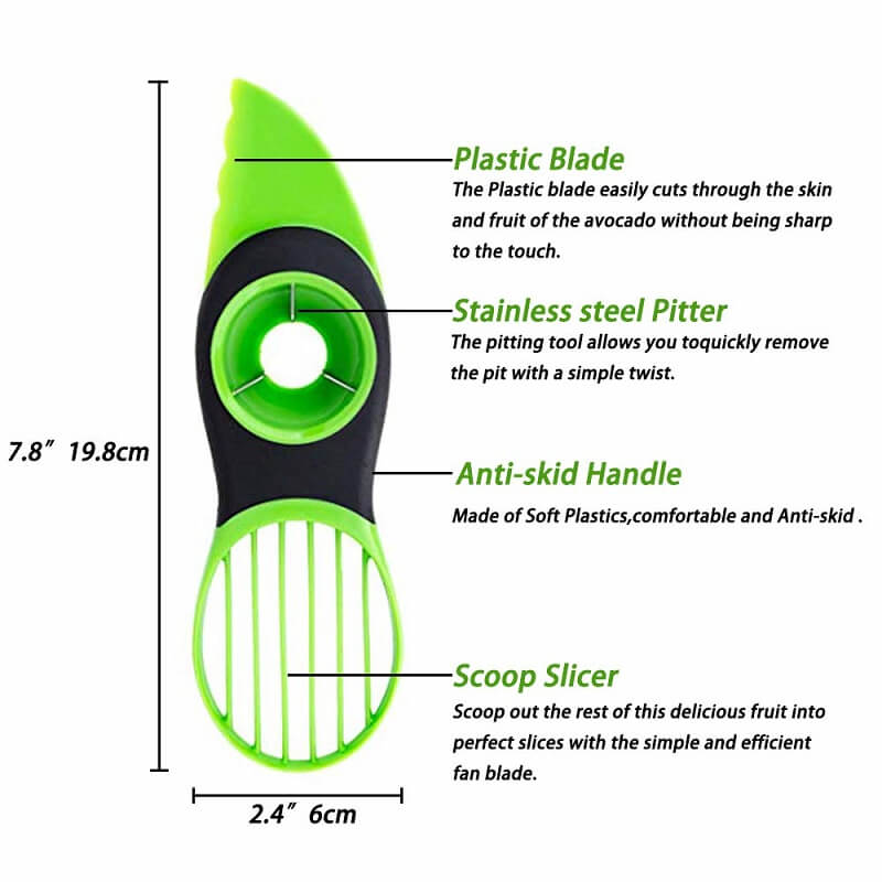 3 In 1 Avocado Slicer Tool With Pit Remover-xinru