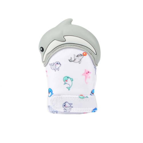 Baby Silicone Teether Mittens For Newborn Grind The Teeth-xinru