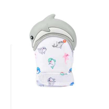 Baby Silicone Teether Mittens For Newborn Grind The Teeth-xinru