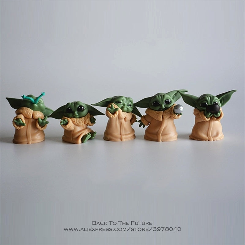 Star Wars Toy Master Baby Yoda Darth PVC Anime Action Figure Mini Doll-xinru
