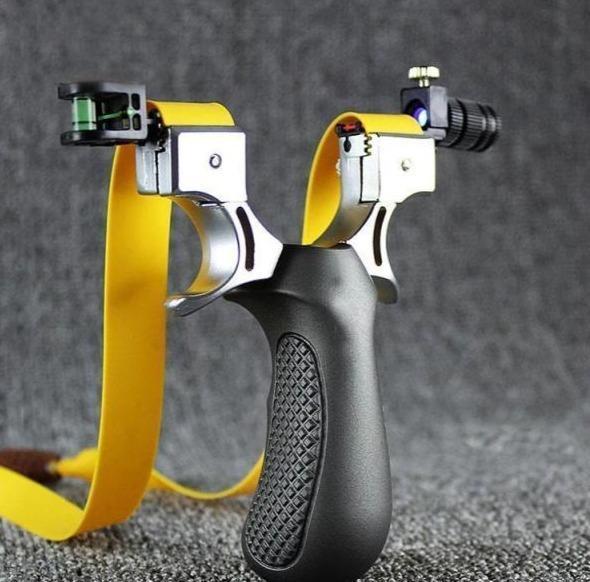 Outdoor High Precision Laser Toy Hunting  Slingshot-xinru