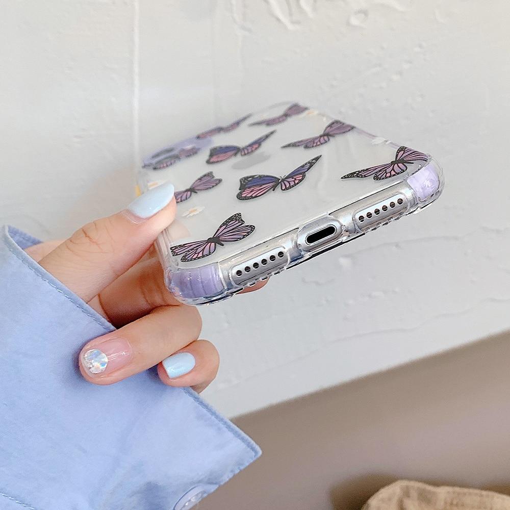 Shockproof Purple Butterfly Case-xinru