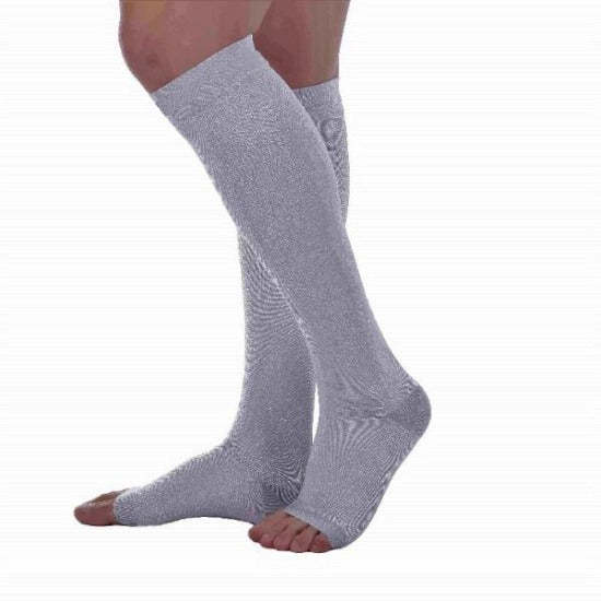 Open Toe Compression Socks - Easy to Put On Toeless Support Stockings!-xinru