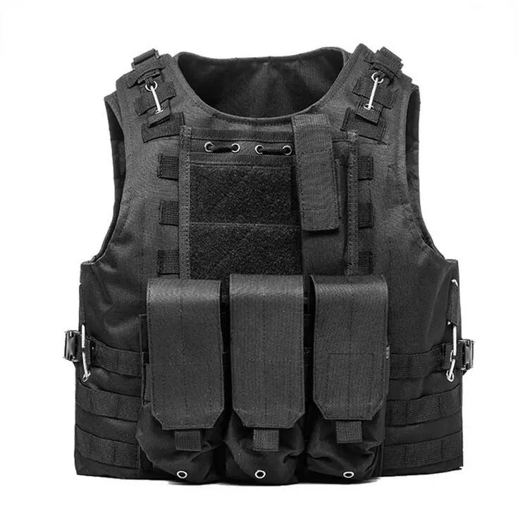 Tactical Vest Durable Mesh Vest with Detachable Belt-xinru shop