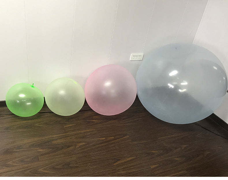 Water Bubble Ball Balloon Inflatable Water-Filled Ball Soft Rubber Ball Beach Pool Party-xinru