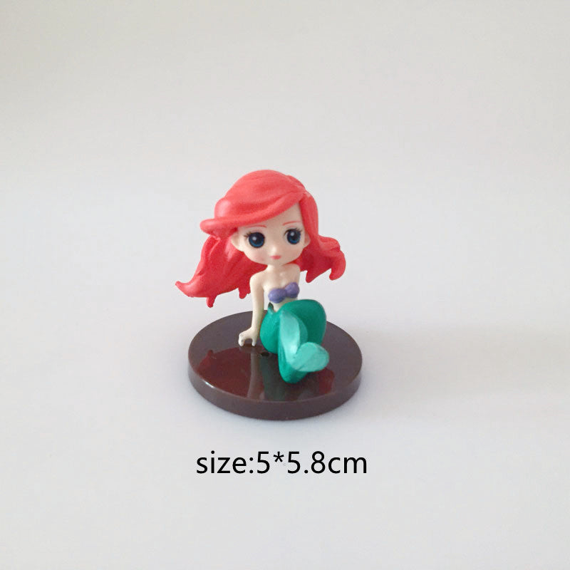 Q Posket Princess PVC Action Figures Collectible Model Toys-xinru