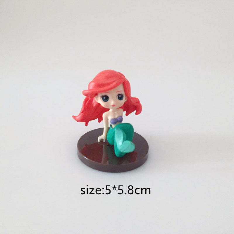 Q Posket Princess PVC Action Figures Collectible Model Toys-xinru