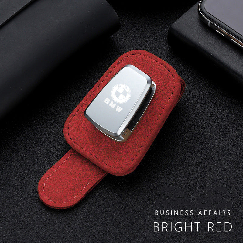 Universal Car Visor Sunglasses Holder Clip-xinru