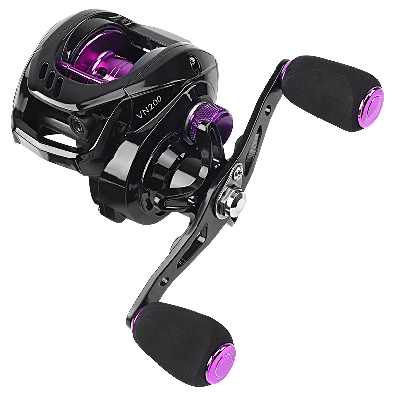 Throw Magnetic Brake Raft Fishing Metal Fishing Reel-xinru shop