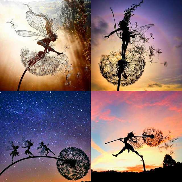 Wonderland Garden Decoration The naughty Spirits Are Dancing-xinru