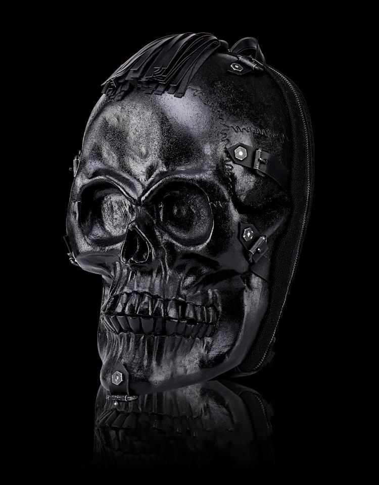 3D Skull Backpack-xinru shop