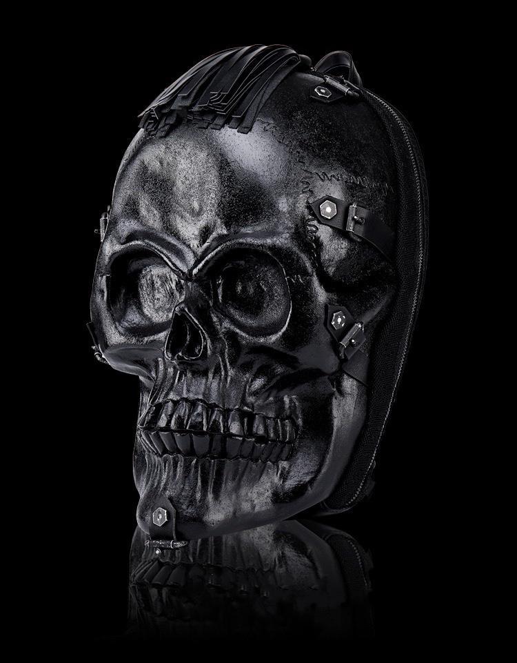 3D Skull Backpack-xinru shop