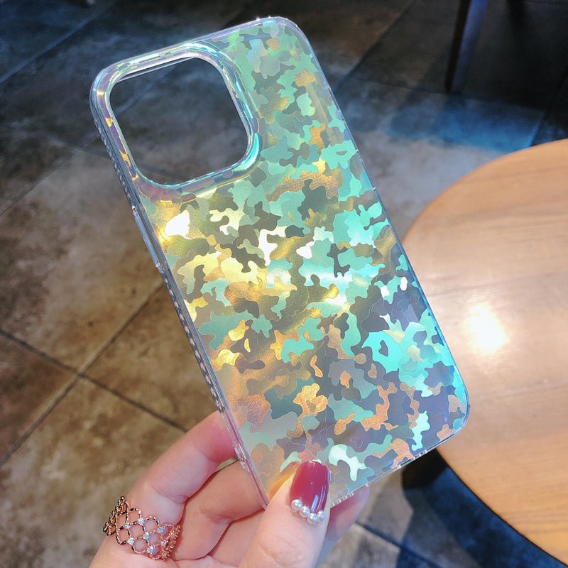 Camouflage Holographic Case-xinru