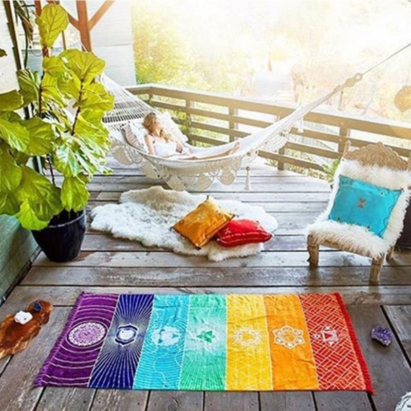 Rainbow Chakra Tapestry-xinru shop