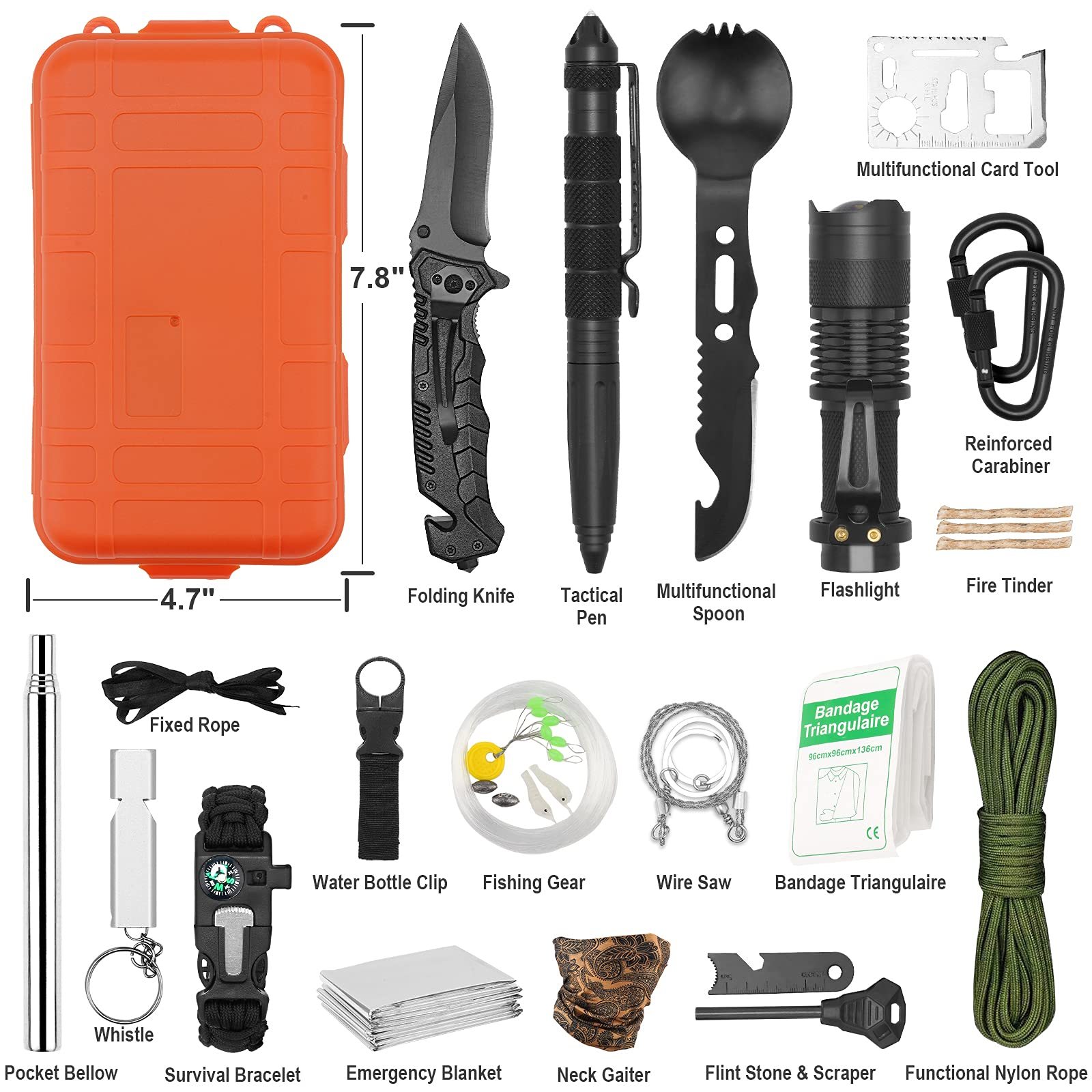 Camping Survival Gear and Equipment-xinru shop
