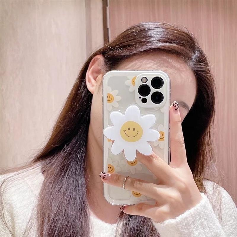 Smiley Flowers Case-xinru