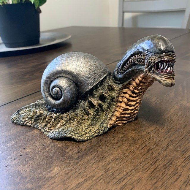 Alien Snail Statue Figure Statues Model Doll Collection Birthday Gifts-xinru