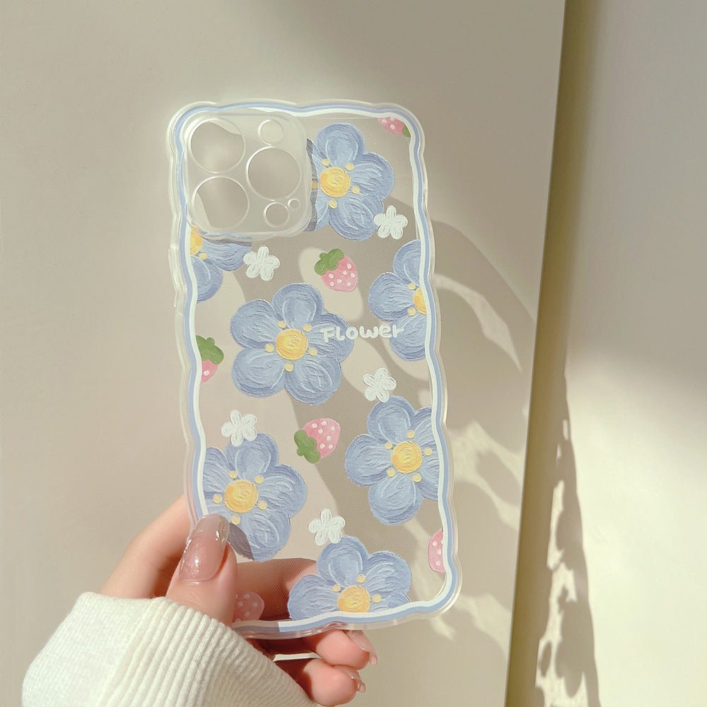 Soft Wavy Flower Case-xinru