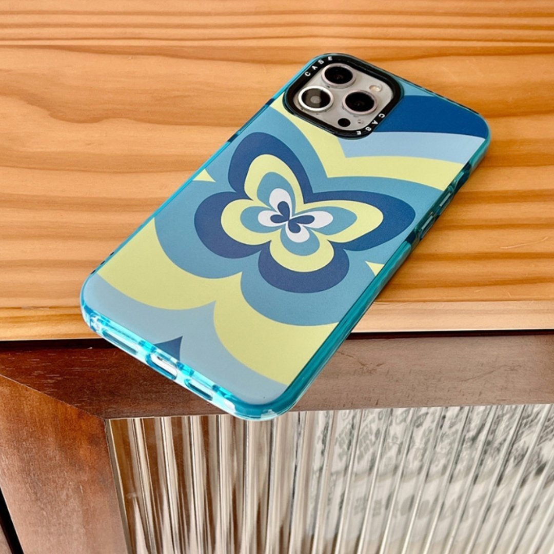Butterfly & Heart Print Case-xinru