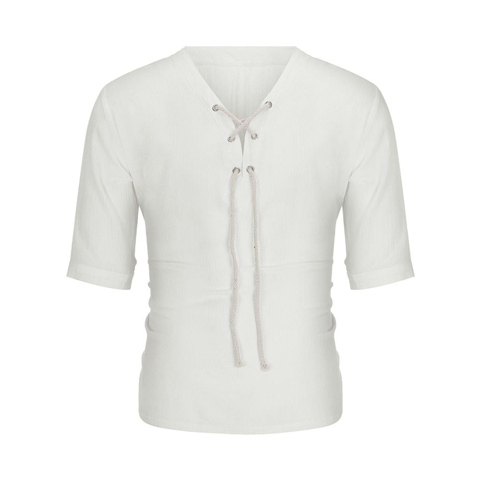 Medieval Knight Viking Saxon LARP Tunic Men's Top-xinru