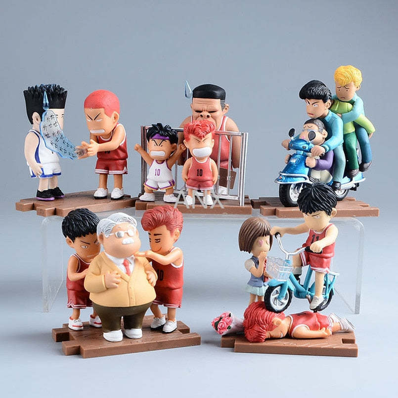 Slam Dunk Funny Skits Collectible Action Figure Toy Gifts-xinru