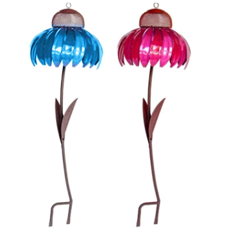 Coneflower Petal Shape Garden Bird Feeder-xinru