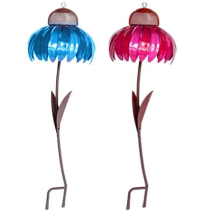 Coneflower Petal Shape Garden Bird Feeder-xinru